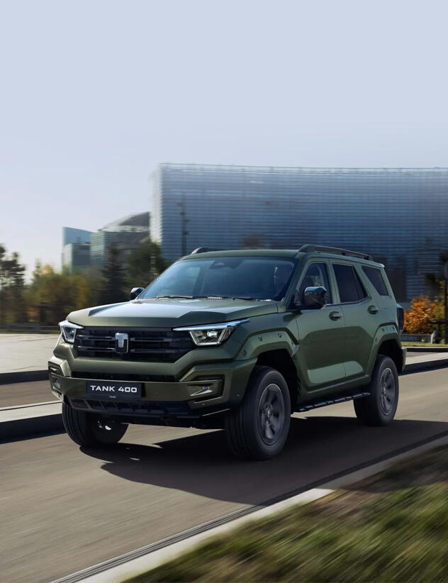 Цифровое обновление внедорожника TANK 400