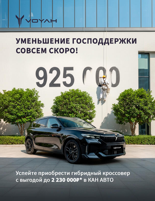 Понижение господдержки на VOYAH