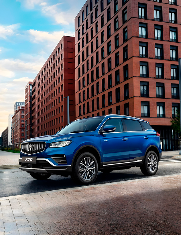 Belgee представляет полноприводные версии обновленного кроссовера X70