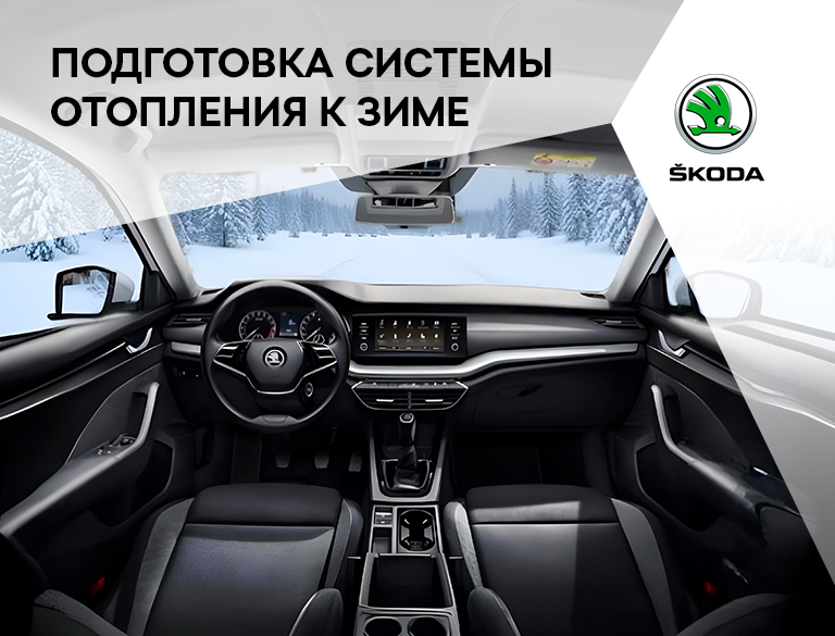 Акция на комплексное ТО системы отопления и кондиционирования Skoda за 4960р.