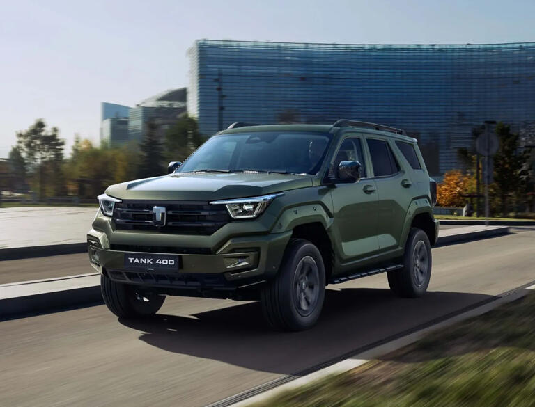 Цифровое обновление внедорожника TANK 400